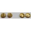 Image 1 : (2) Pairs 18K Gold Tuxedo Button Sets