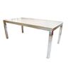 Image 1 : Modern White Quartz Designer Table