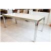 Image 5 : Modern White Quartz Designer Table