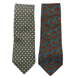 Pair of Italian Fendi Ties