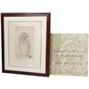 Image 1 : D.S. Greenbaum Etching and Book