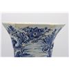 Image 4 : Dutch Delft Blue & White Fluted Vase