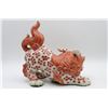 Image 7 : Pair of Porcelain Bowing Foo Dogs