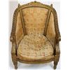 Image 2 : 19th C French Carved Gilt Diminutive Bergère