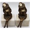 Image 2 : Pair of Vintage Pierrette Figurine Bookends