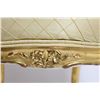 Image 3 : Pair French Gilt Carved 19th C Fauteuil Arm Chairs