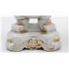Image 3 : Pair of Painted Porcelain Flower Vases