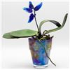 Image 2 : Anchor Hocking Pot with Glass Flower