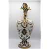 Image 3 : Italian Painted Porcelain Tall Vase