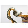 Image 4 : Italian Painted Porcelain Tall Vase