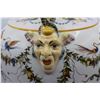 Image 7 : Italian Painted Porcelain Tall Vase