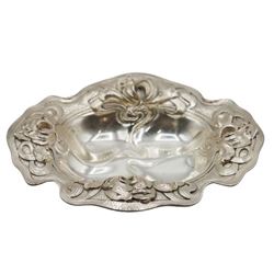 Embossed Sterling Silver Bowl 3 OZT