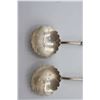 Image 14 : (2) Reticulated Baskets w (2) Sterling Spoons