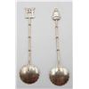 Image 15 : (2) Reticulated Baskets w (2) Sterling Spoons