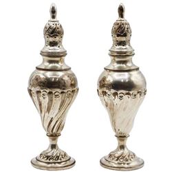 Silver Plate Salt and Pepper Shakers