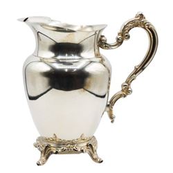 Silver Pitcher with Filter