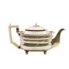 Image 2 : 18th C English Sterling Silver Tea Pot/Waste Bowl