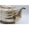 Image 7 : 18th C English Sterling Silver Tea Pot/Waste Bowl