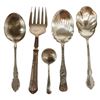 Image 1 : (5) Pieces of Plated Silverware