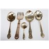 Image 2 : (5) Pieces of Plated Silverware