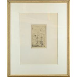 Beatrice R.W. Kirshenbaum(1908-1992) Amer, Etching