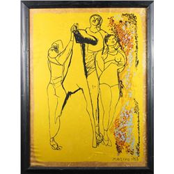 Marino Marini (1901-1980) Italian, Silkscreen