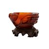 Image 1 : Chinese Amber Hand Brush Washer w/ Bug