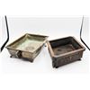 Image 1 : (2) Chinese Bronze Planters w/ Handles