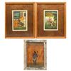 Image 1 : (3) Indian Miniature Paintings