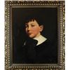 Image 1 : 19th C Boston School Portrait of a Young Boy