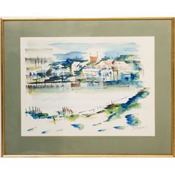 Alfred Birdsey  (Bermuda 1912 - 1996), Watercolor