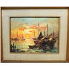 Image 1 : Hong Kong Bay Scene, Signed