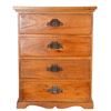 Image 1 : Antique Diminutive Four Drawer Chest