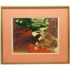 Image 1 : Signed B. Levine, Abstract Oil on Paper