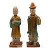 Image 1 : Pair of Chinese Glazed Figures