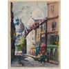 Image 2 : Signed, View of Sacre Coeur, Watercolor