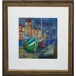 Guy Leclerc-Gayrau (French b.1942) Pastel on Paper