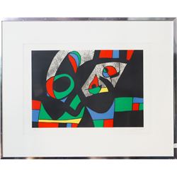 After Joan Miró (1893-1983) Signed Lithograph