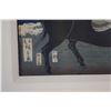 Image 5 : Framed  Japanese Woodblock, Signed