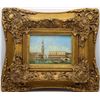 Image 1 : Venetian Scene, Oil on Board