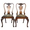 Image 1 : Pair of Upholstered Dining Chairs