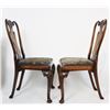 Image 7 : Pair of Upholstered Dining Chairs