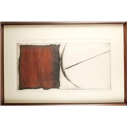 Romana Rotterová (b1931) Czech, Drypoint