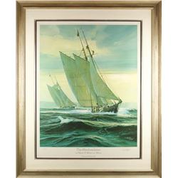 Thomas M. Hoyne (1924-1989) American, Lithograph