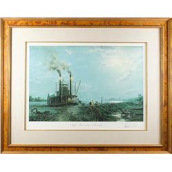 John Stobart (b. 1929)  American, Lithograph