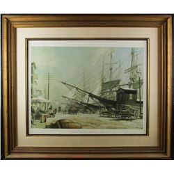 John Stobart (b. 1929), American, Lithograph