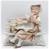 Image 13 : (2) German Seated Porcelain Figurines