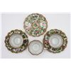 Image 2 : Group of (3) Rose Medallion Teacups and (3)Saucers