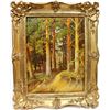 Image 1 : Signed 19th C. Russian School, Wooded Landscape