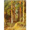 Image 2 : Signed 19th C. Russian School, Wooded Landscape